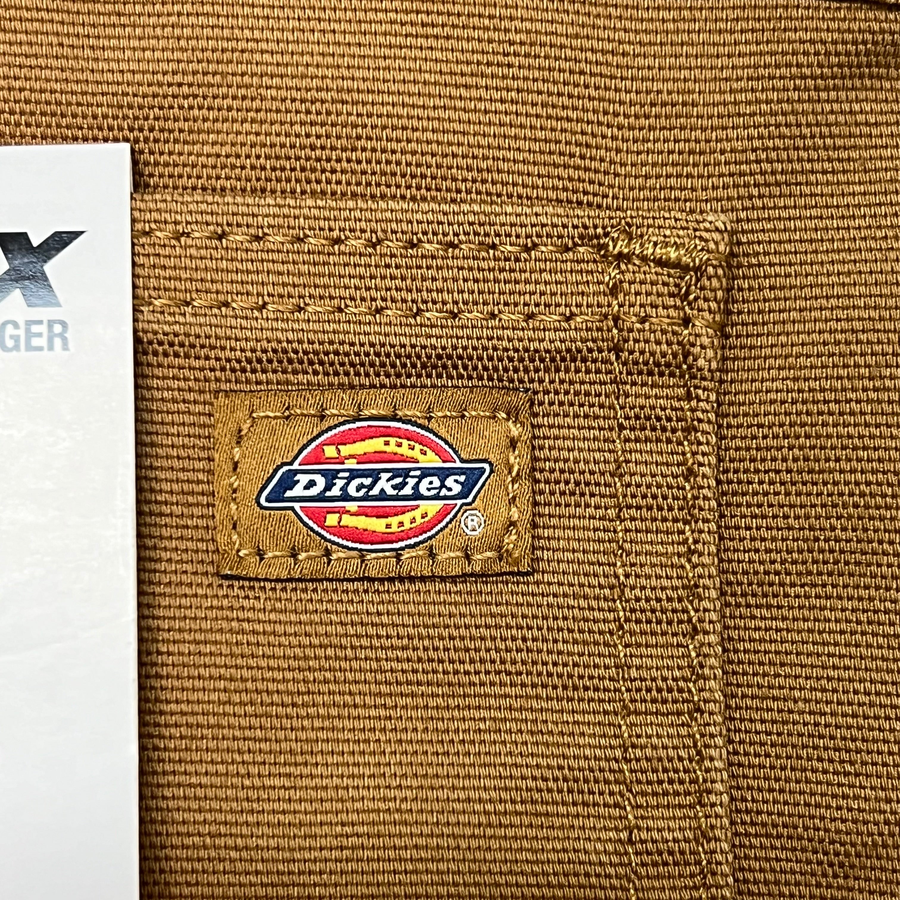 DICKIES Flex Regular Fit Double Knee Pant Men's Sz 36X34 Stonewashed Brown Duck