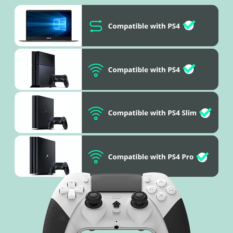 Suitable for PS4/Slim/Pro wireless Bluetooth game controller with body sensing six axis vibration T29 controller