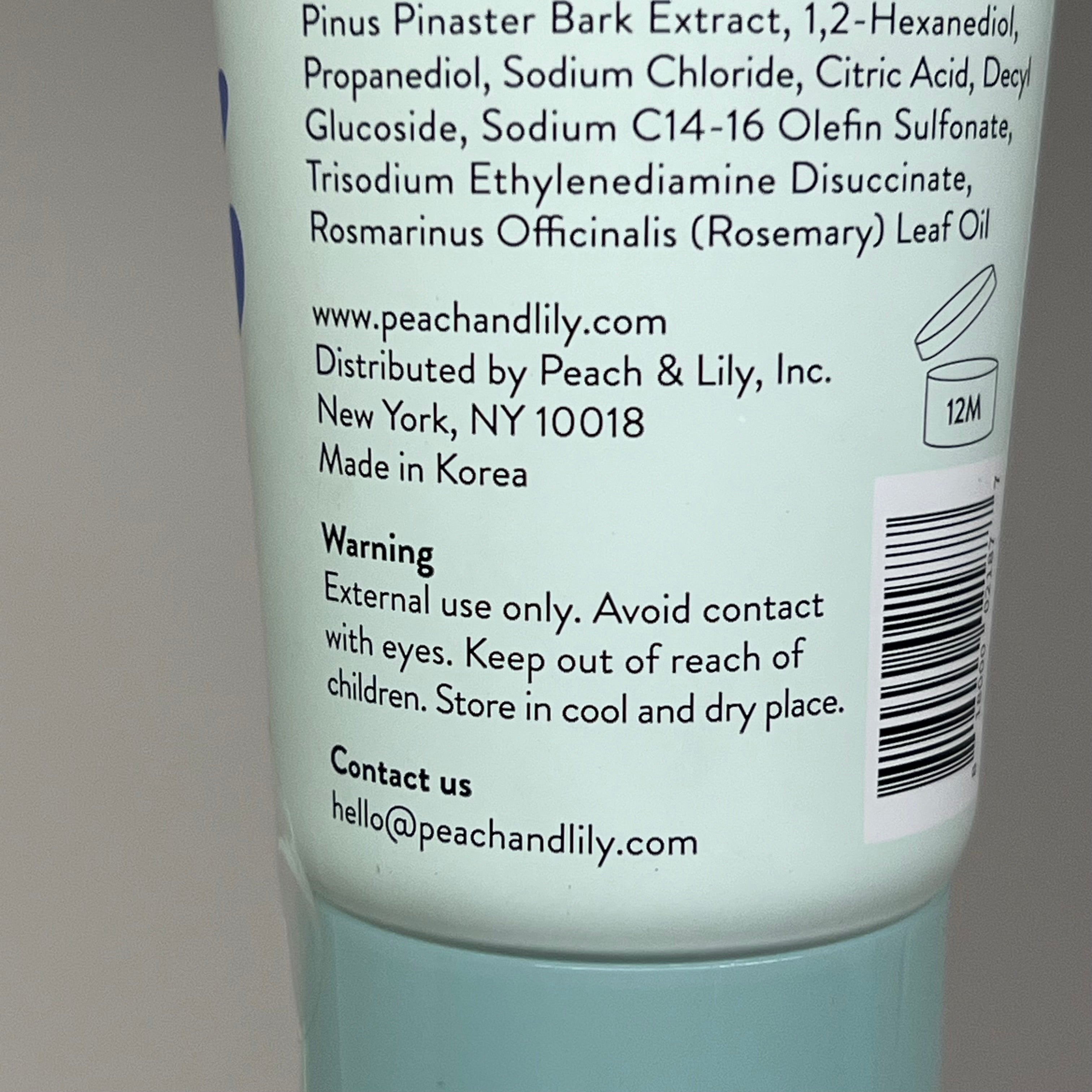 PEACH SLICES Snail Rescue Purifying Cleanser w/ Snail Mucin 4.05fl oz