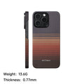 PITAKA is suitable for Apple 15promax magnetic sunset moonrise Kevlar floating aramid high-end magsafe carbon fiber mobile phone case