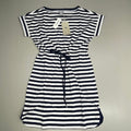 TOMMY BAHAMA Women's Short Sleeve Amira Stripe Short Dress Size S Island Navy (New)