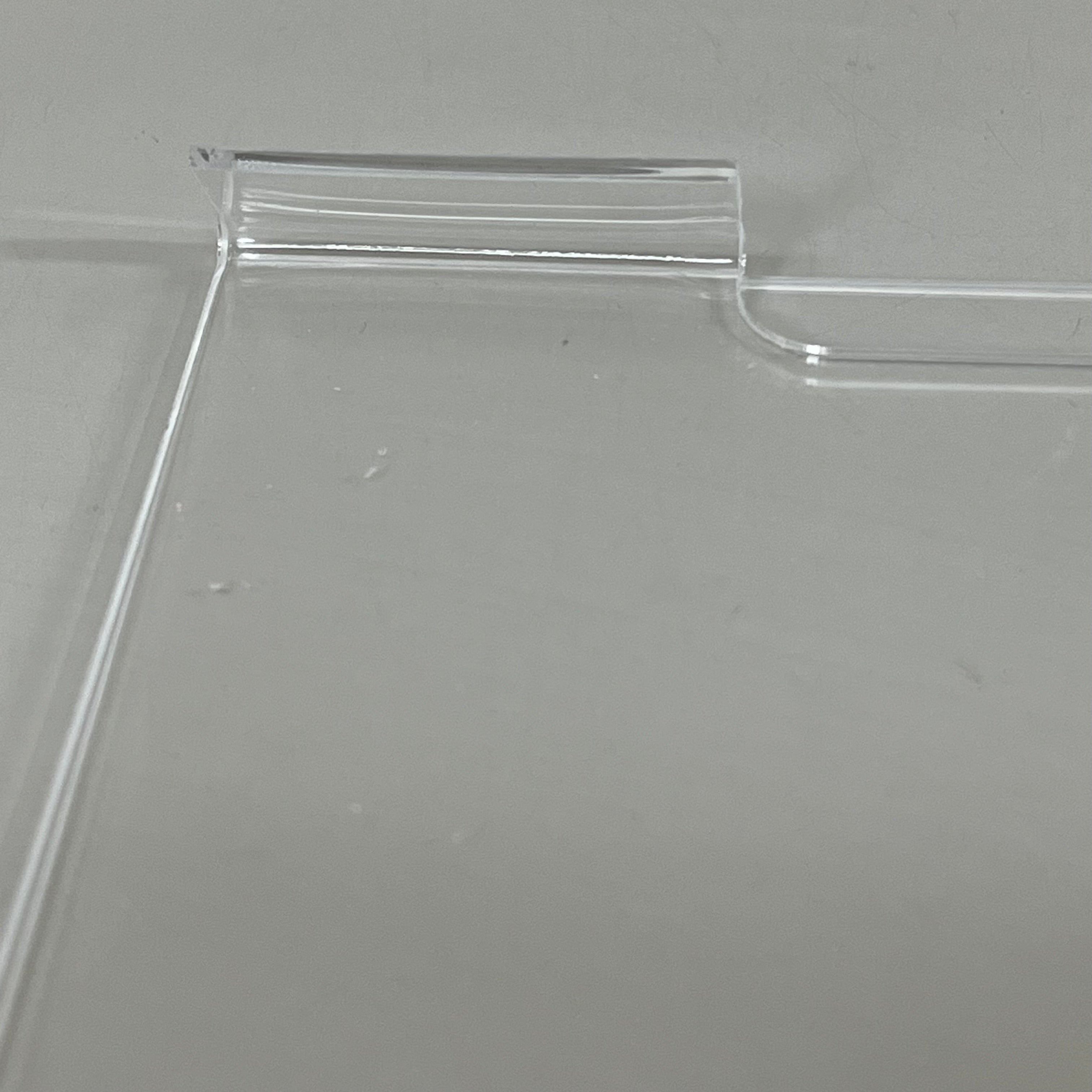 ECONOCO (16 PACK) Clear Acrylic Horizontal Sign Holder 5 1/2"H x 7"L HP-SG57H