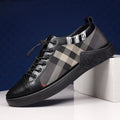Summer Canvas Mens Breathable Vulcanize Sneakers Light Men Casual Walking Shoe Non-slip Fashionable Sports Shoes Mens Workout Lightweight White Flat Sneakers