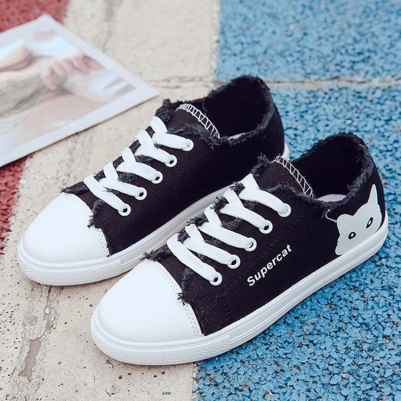 Fashion Spring Womens Sneakers Lace Up Casual Shoes Breathable Comfortable Women's Casual Flats Elegant Soft Walking Sneakers Elegant Soft Design