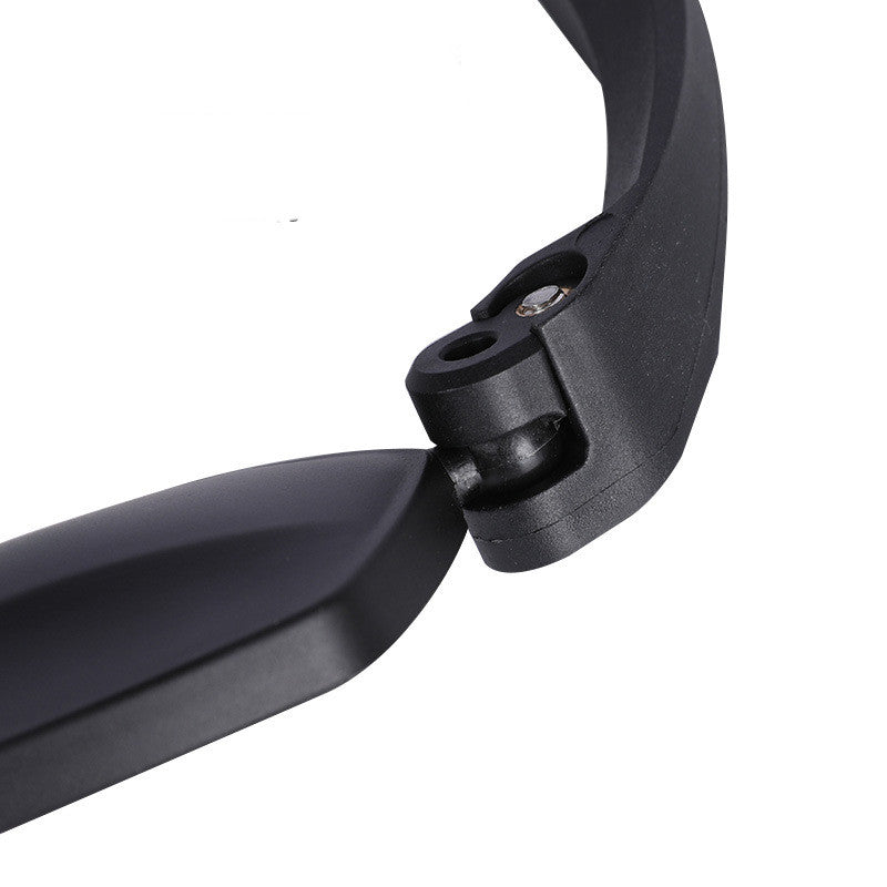 Bicycle Rear View Mirror Bike Cycling Clear Wide Range Back Sight Reflector Adjustable Left Right Mirror Accessories New Bike Mirror Blast resistant Adjustable Bike Rearview Mirror With Large Lens Bicycle Mirrors For Handlebars