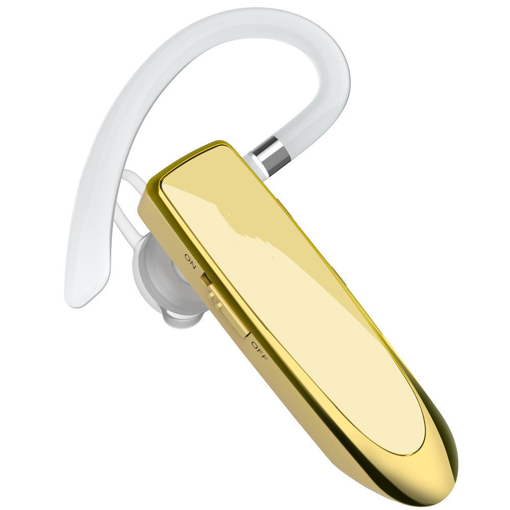Bluetooth Earpiece V5.0 Wireless Handsfree Headset With Microphone 24 Hrs Driving Headset 30 Days Standby Time Bluetooth Music Headset Waterproof Earphone Works On All Smartphones Sport Wireless Earphones