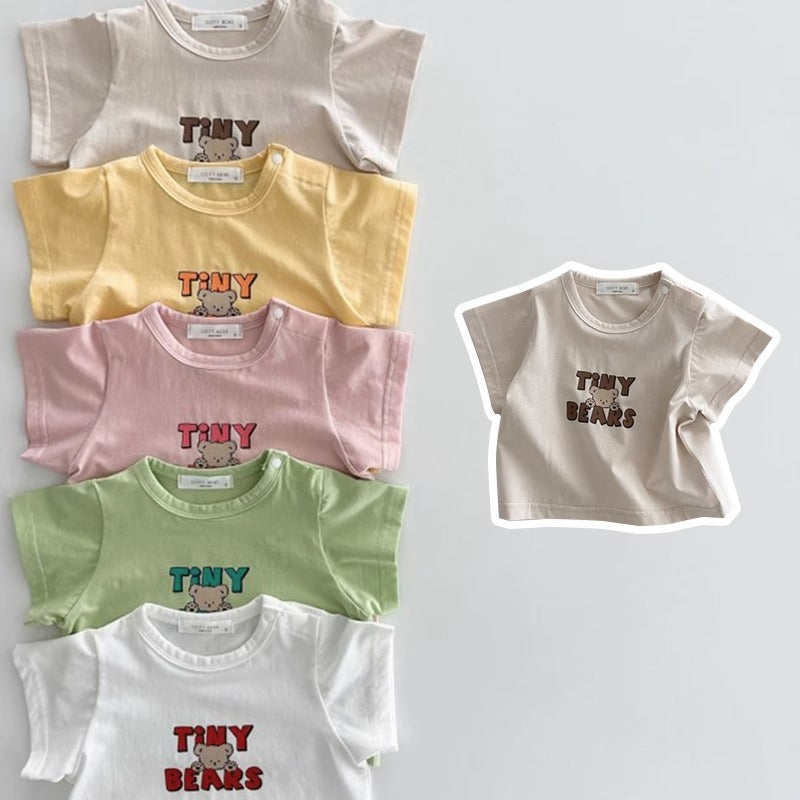 Baby Short Sleeve T-shirt Summer Thin