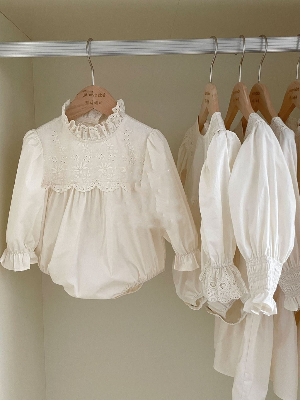 Crawling Suit Baby Lace Stand-up Collar Jumpsuit Girl's Dress