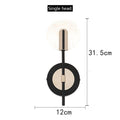 Rotatable Modern LED Bedroom Headboard Wall Lamp