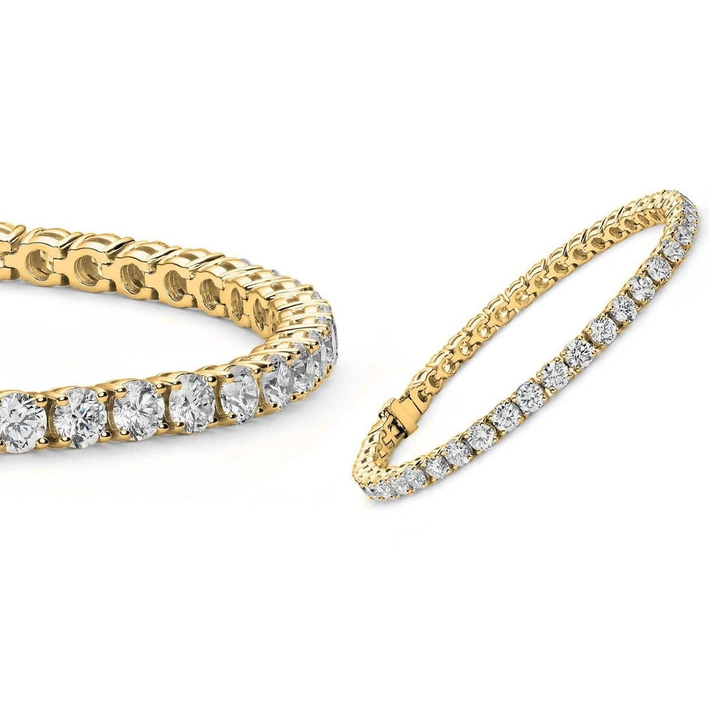 5MM Round Cubic Zirconia Tennis Bracelet