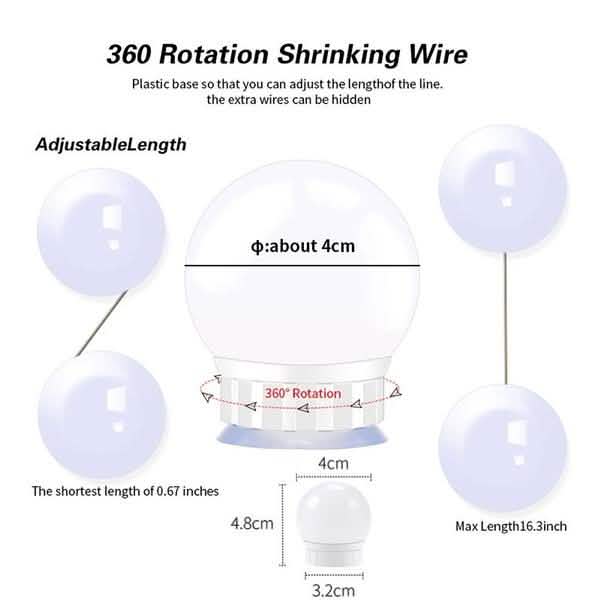 5V USB Power Vanity Lights