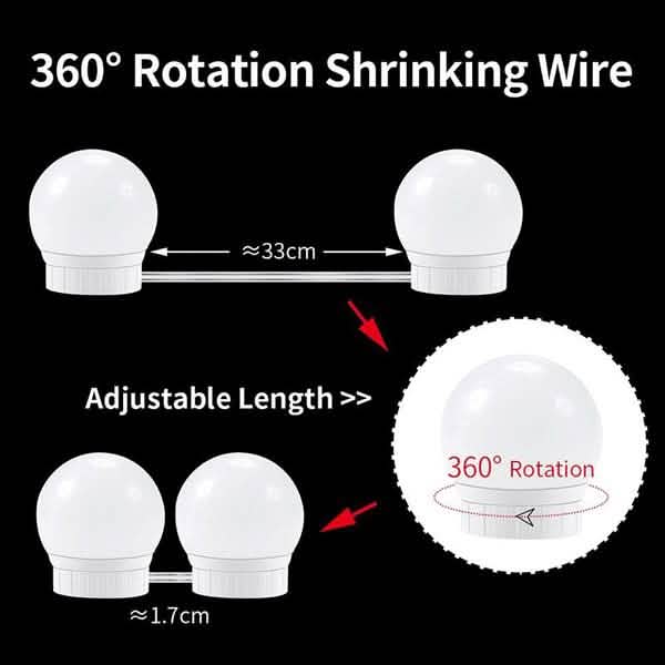 5V USB Power Vanity Lights