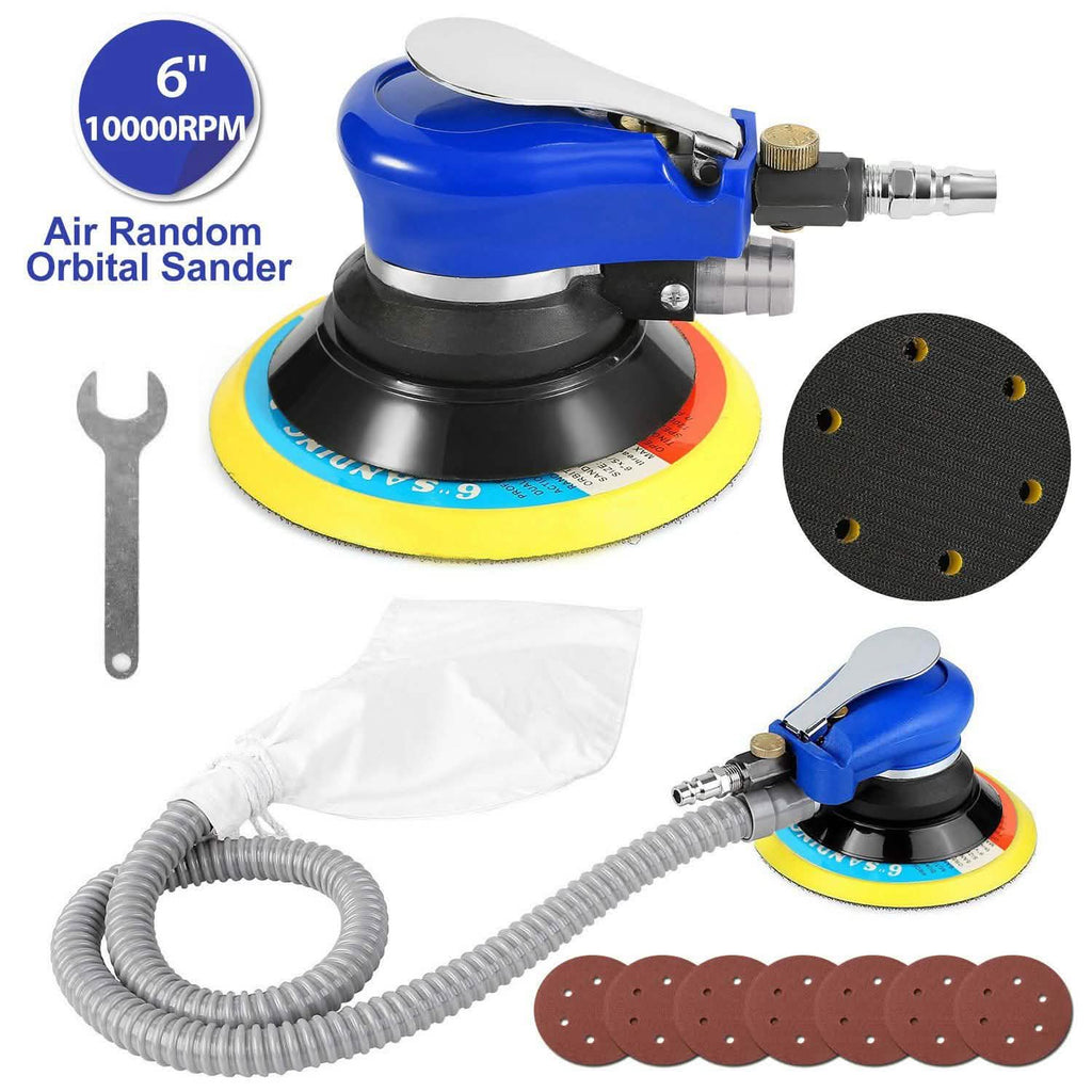 6" Air Random Orbital Sander Pneumatic