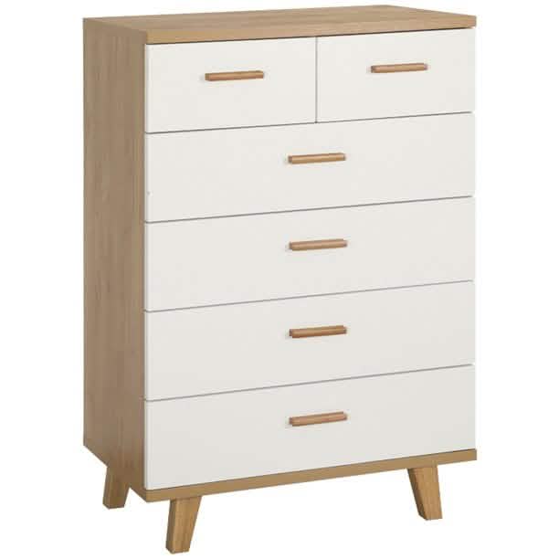 6 Drawer Dresser with Handle