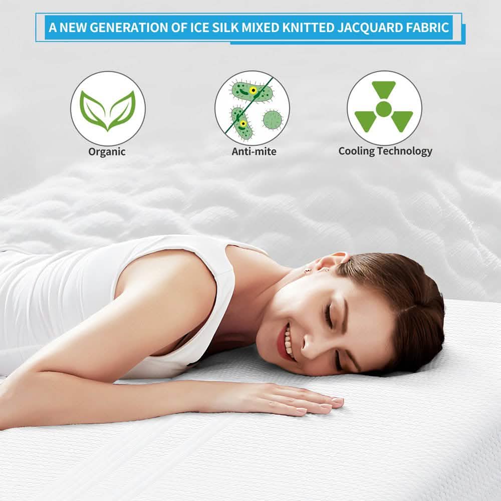 6 Inch Mattresses with Gel Cooling & Space Technology