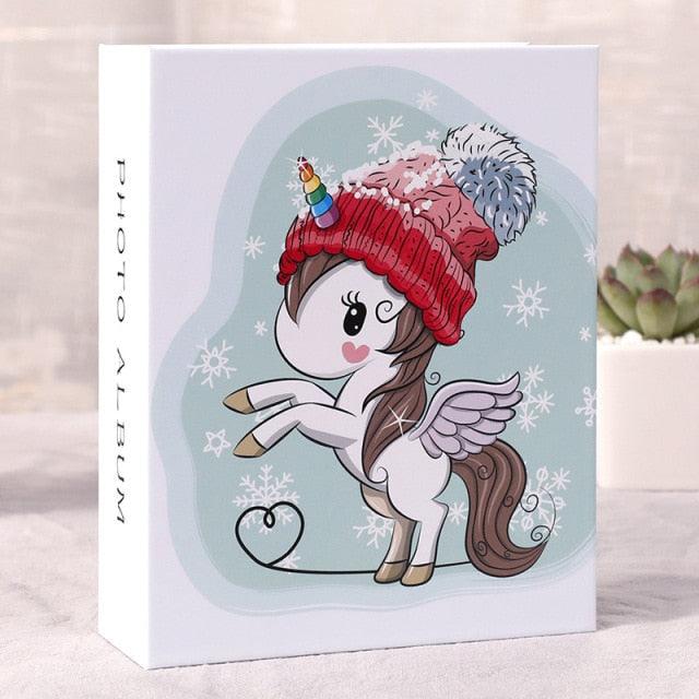 6 Inch Photo Album 100 Pockets Picture Storage Scrapbooking Sticker Case Cartoon Photo Album Book Frame for Children Gift House Decoration DIY Memorable Gifts For Loved Ones
