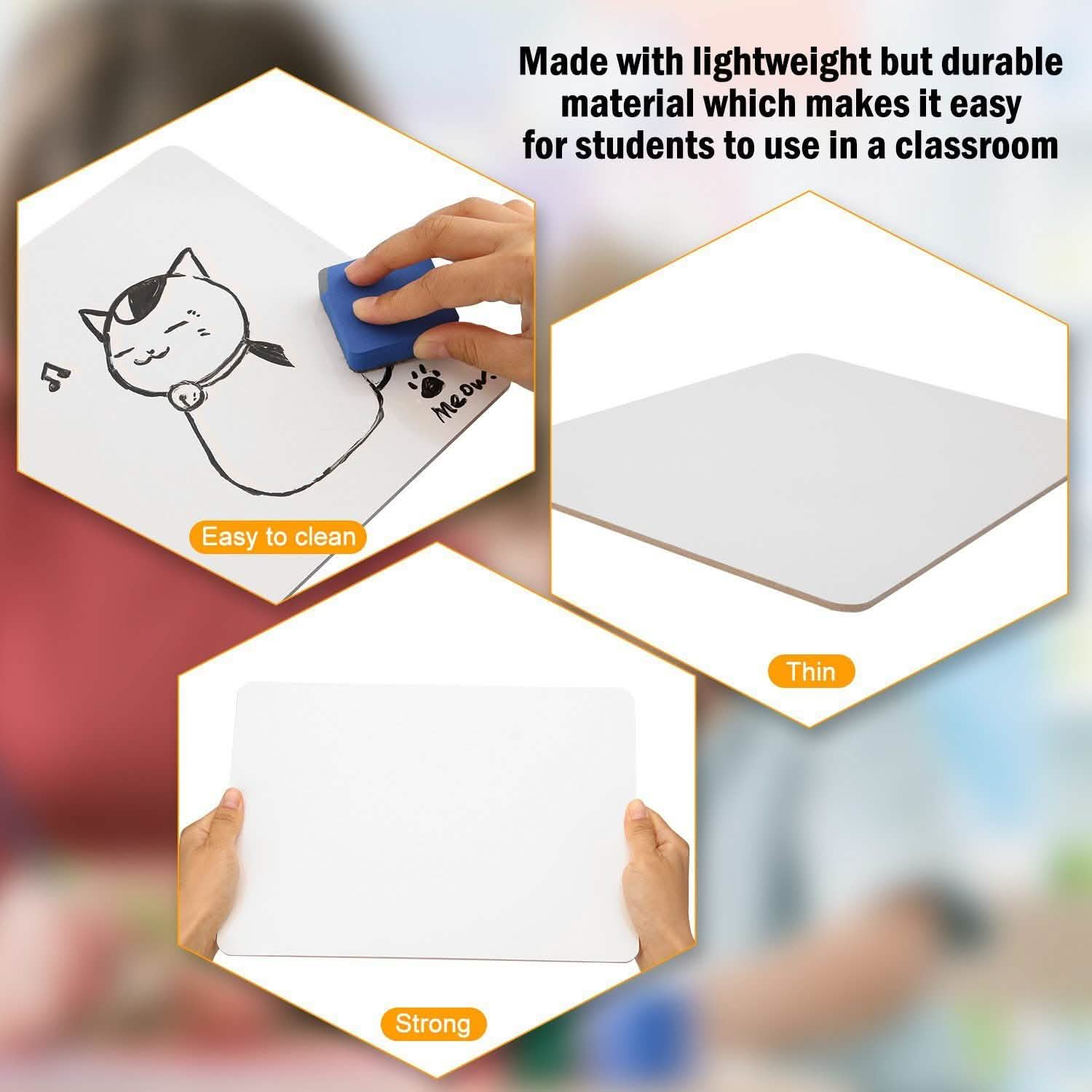 6 Kits Whiteboard Pen Clips Dry Erase Writing Drawing Board