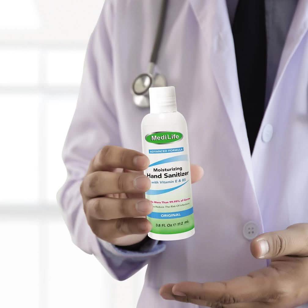 6-Pack: 3.8 Oz Anti Bacterial Hand Cleaner And Sanitizer