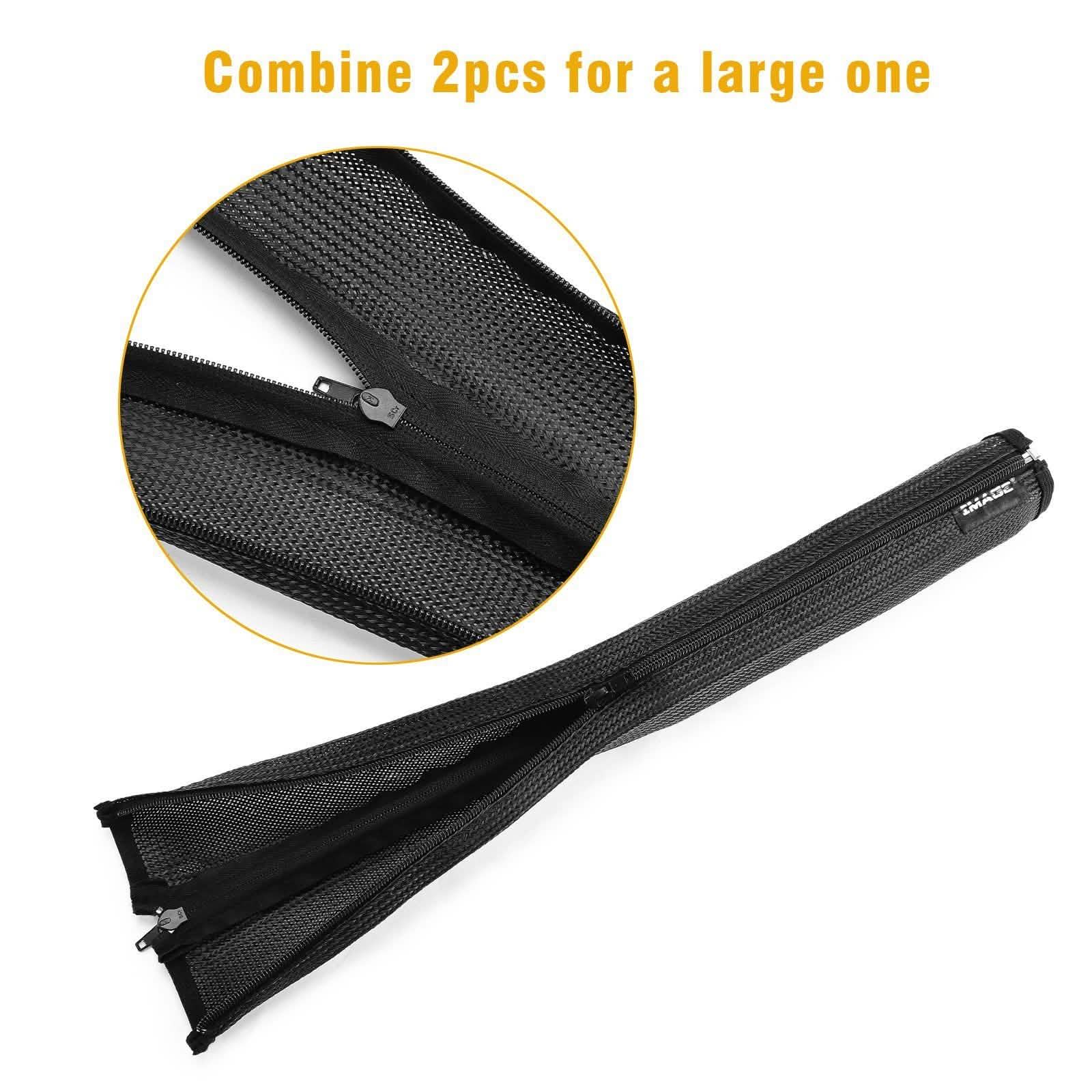 6-Pack: Cable Sleeve Wrap Cover