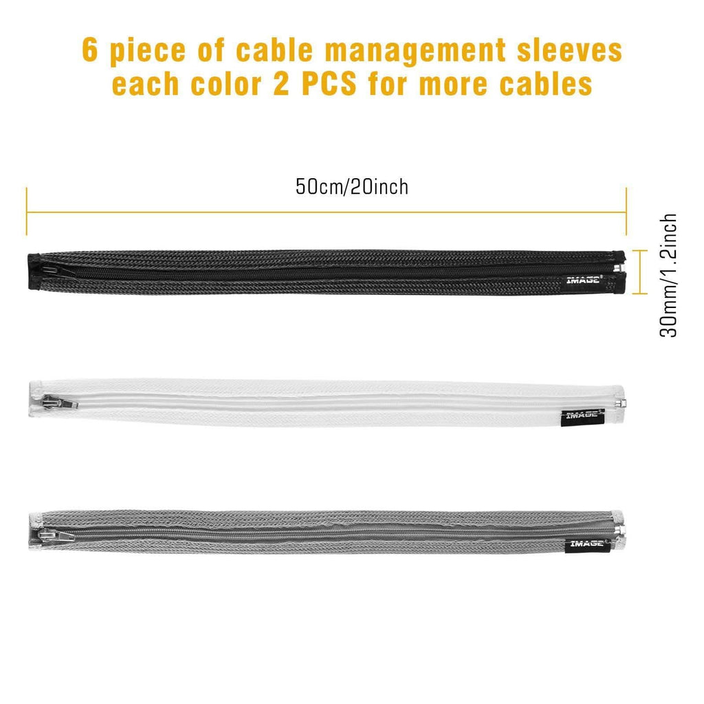 6-Pack: Cable Sleeve Wrap Cover