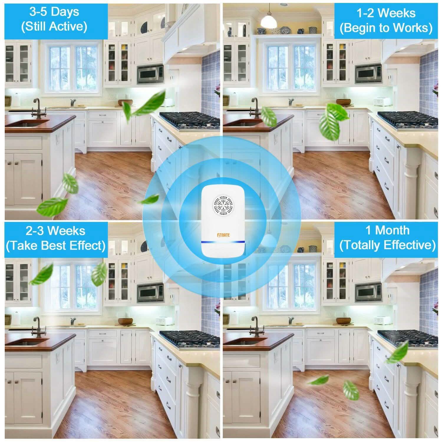 6-pack: Electronic Ultrasonic Pest Repeller