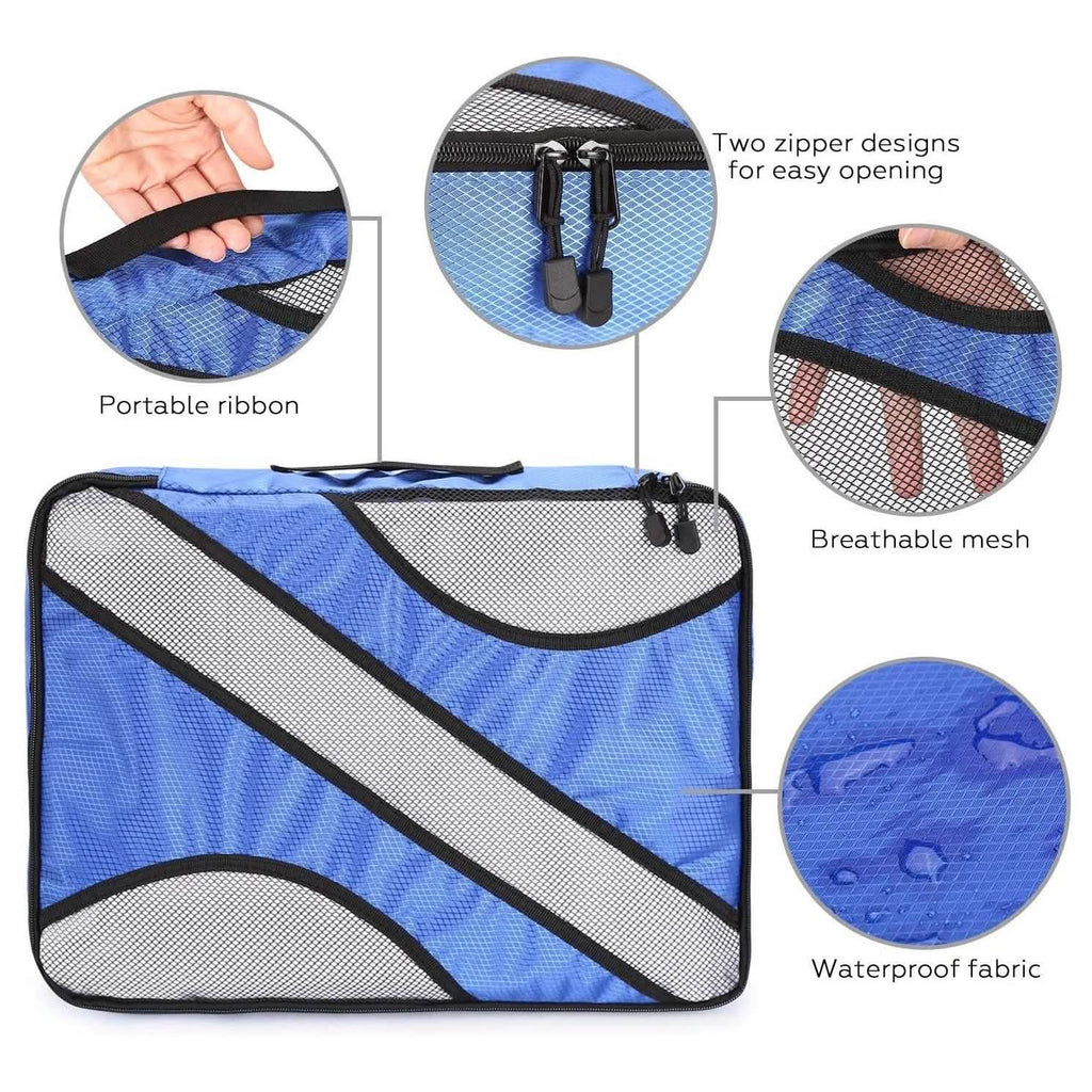 6-Pack: Fitnate Compression Packing Cubes