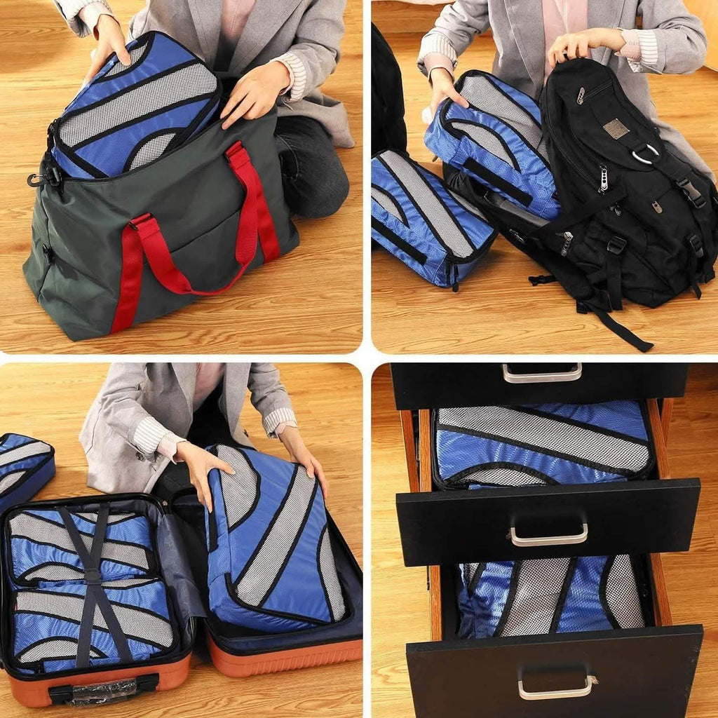6-Pack: Fitnate Compression Packing Cubes