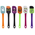 6-Pack: Halloween Silicone Spatulas Set