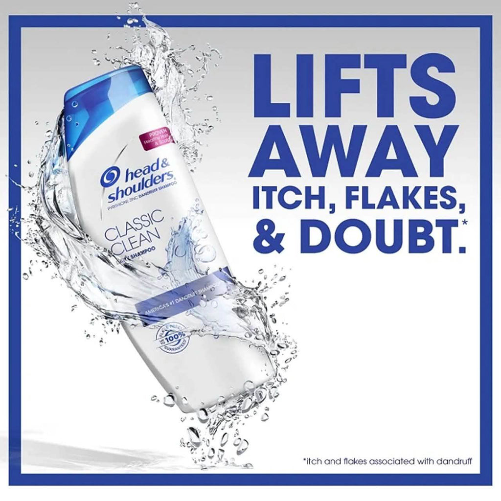 6-Pack: Head and Shoulders Classic Clean Shampoo