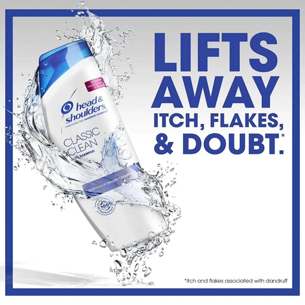6-Pack: Head and Shoulders Classic Clean Shampoo