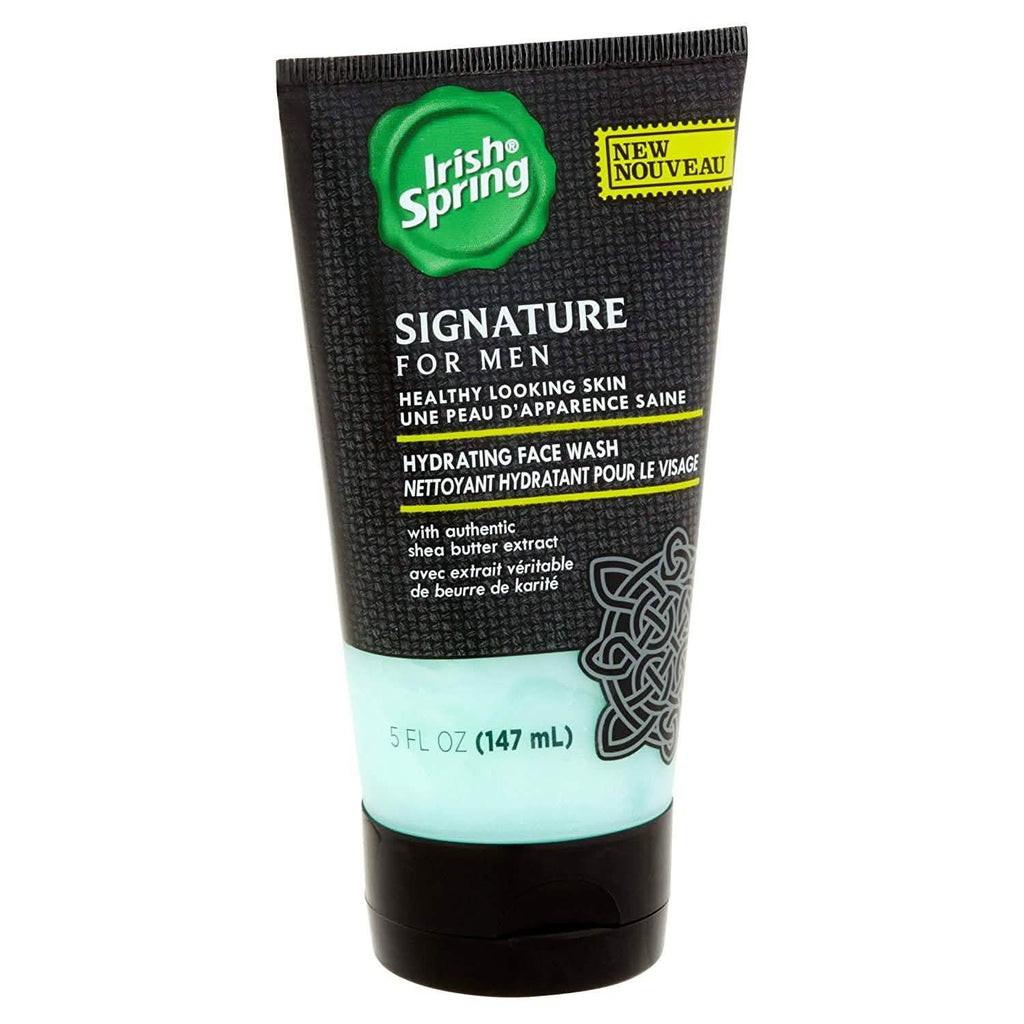 6-Pack: Irish Spring Signature for Men Hydrating Face Wash 5 Oz