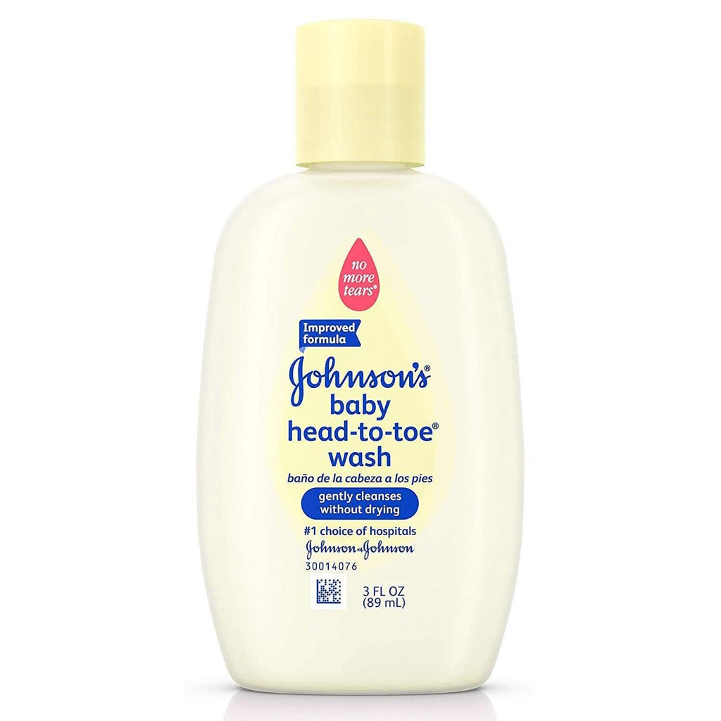 6-Pack: Johnson's Head-To-Toe Baby Wash Travel Size 3 Fl. Oz.