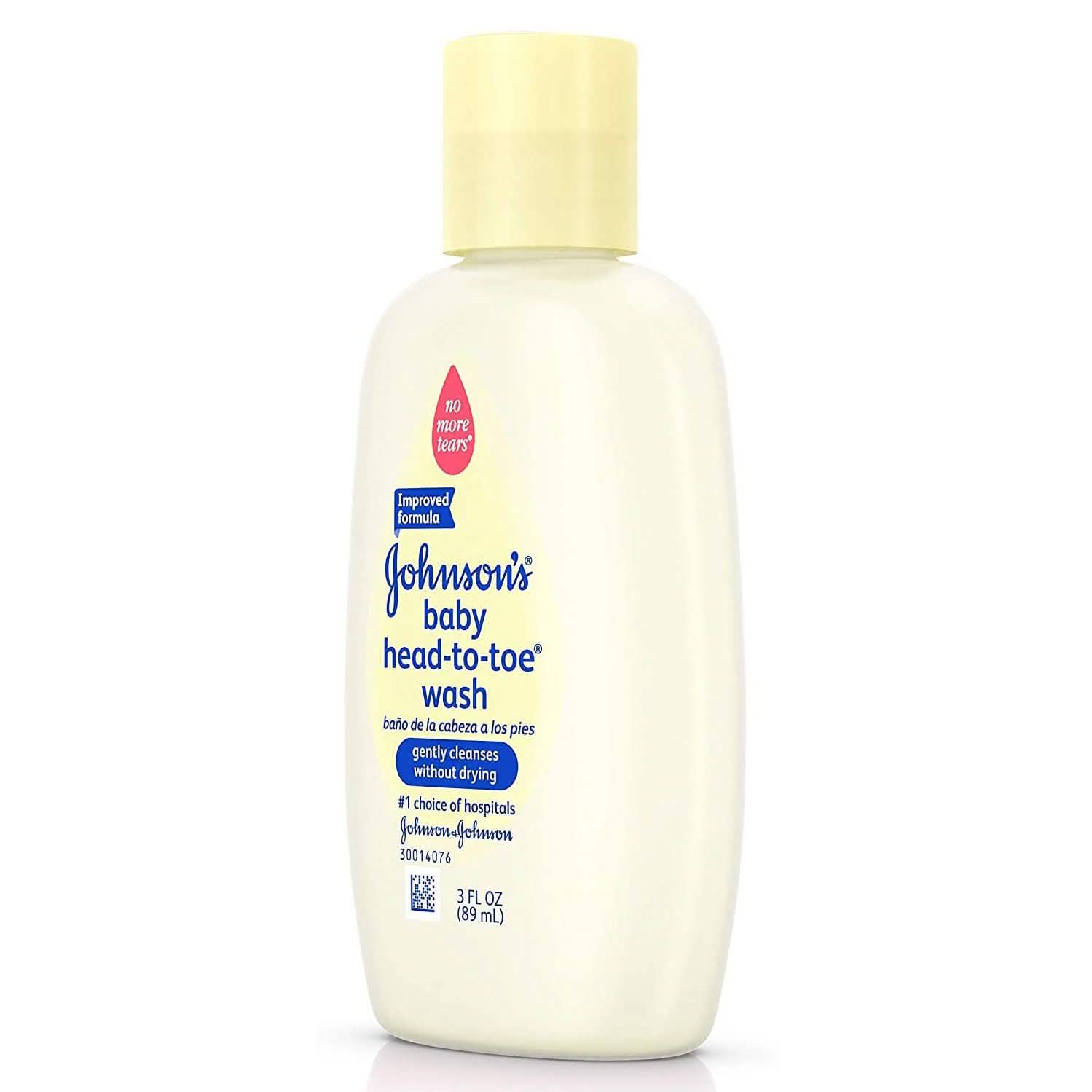 6-Pack: Johnson's Head-To-Toe Baby Wash Travel Size 3 Fl. Oz.
