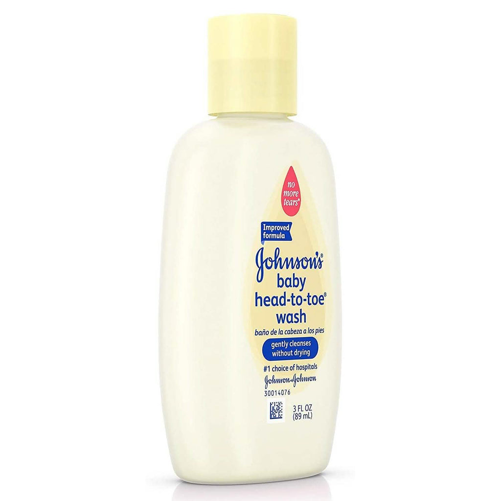 6-Pack: Johnson's Head-To-Toe Baby Wash Travel Size 3 Fl. Oz.
