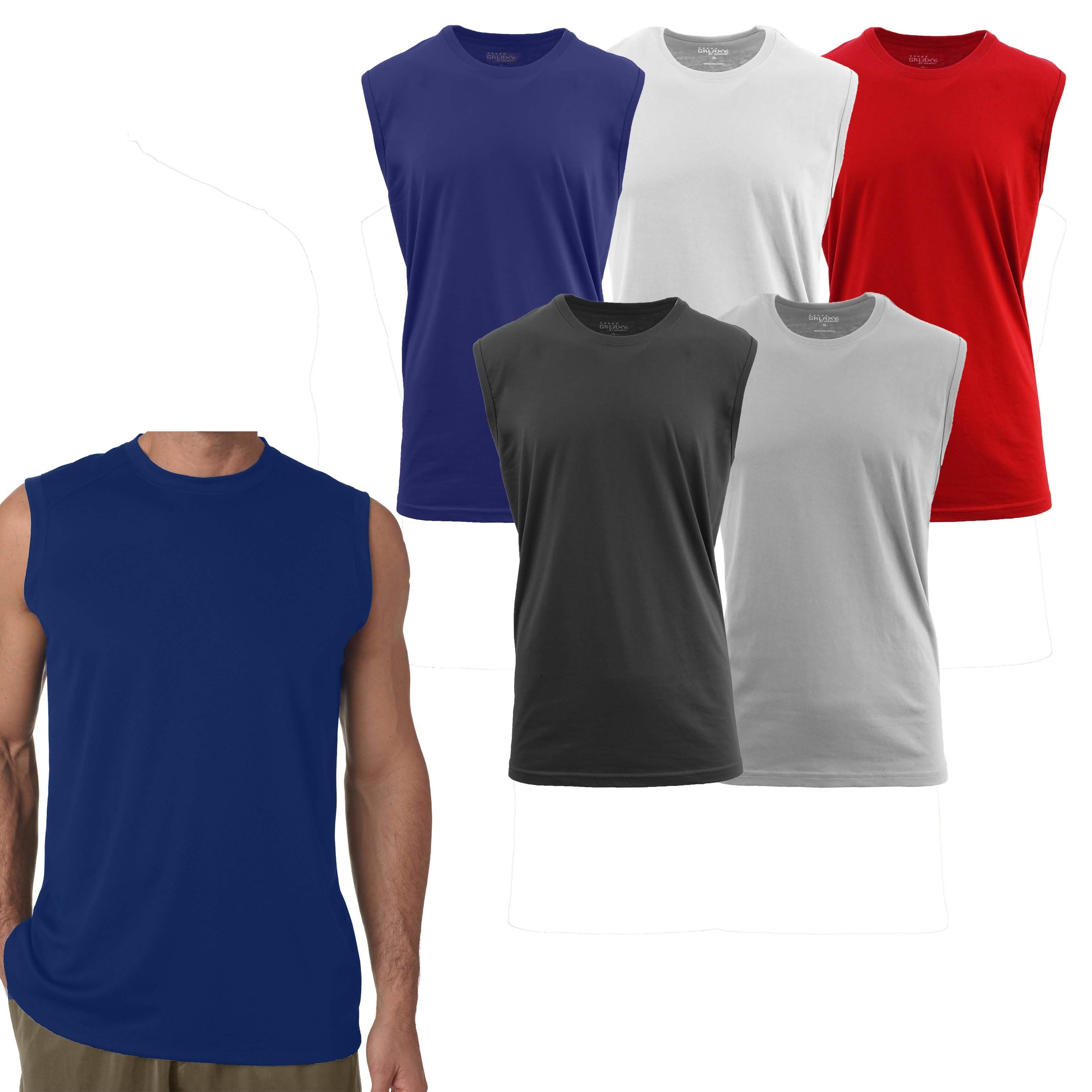 6-Pack: Men's Assorted Muscle Tank Tee