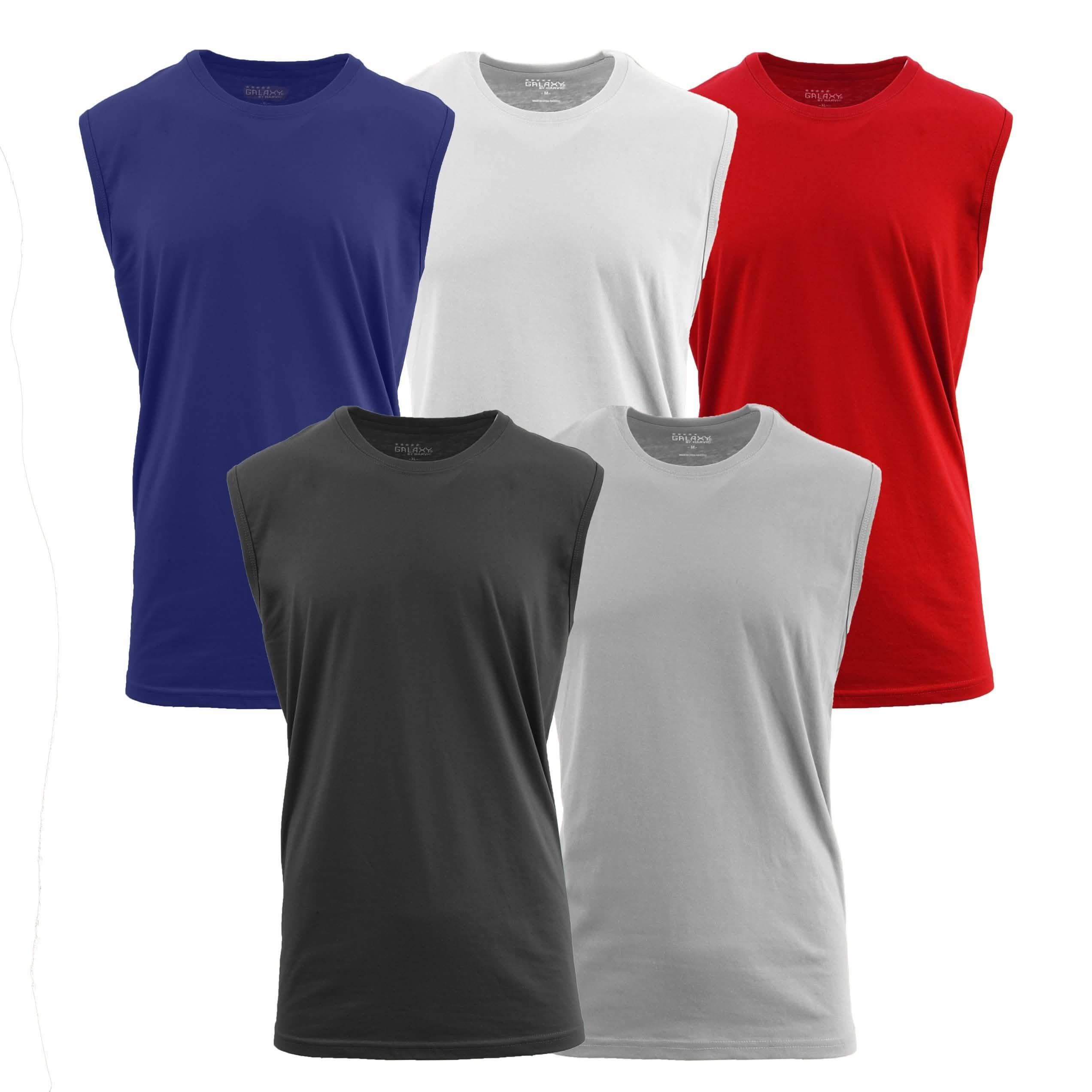 6-Pack: Men's Assorted Muscle Tank Tee