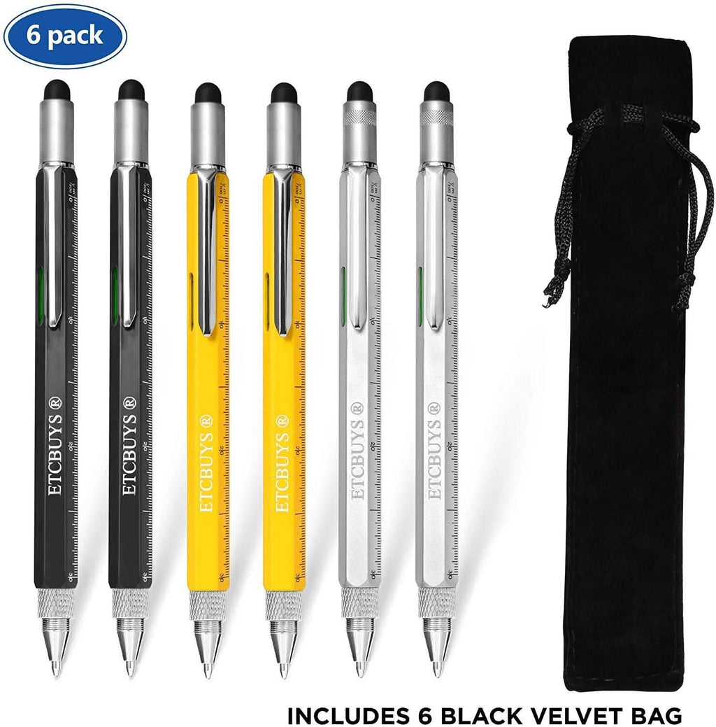 6-Pack: Multi-Tool Screwdriver Pen Pocket