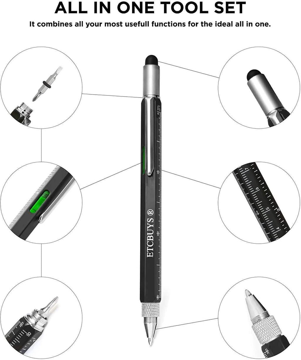 6-Pack: Multi-Tool Screwdriver Pen Pocket