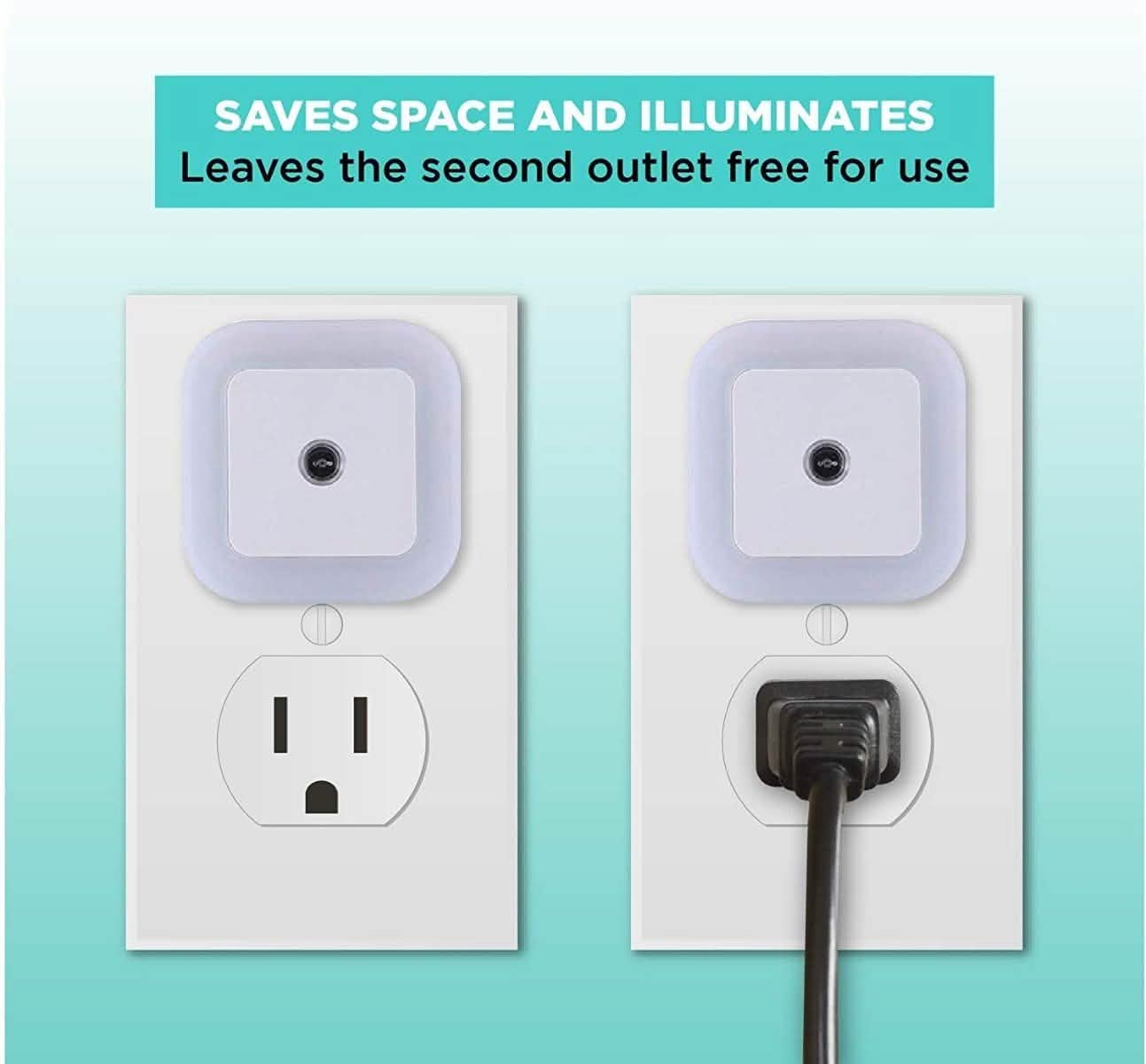 6-Pack: Plug-in LED Night Light