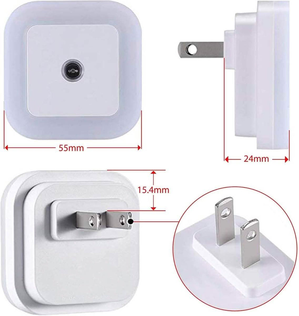 6-Pack: Plug-in LED Night Light