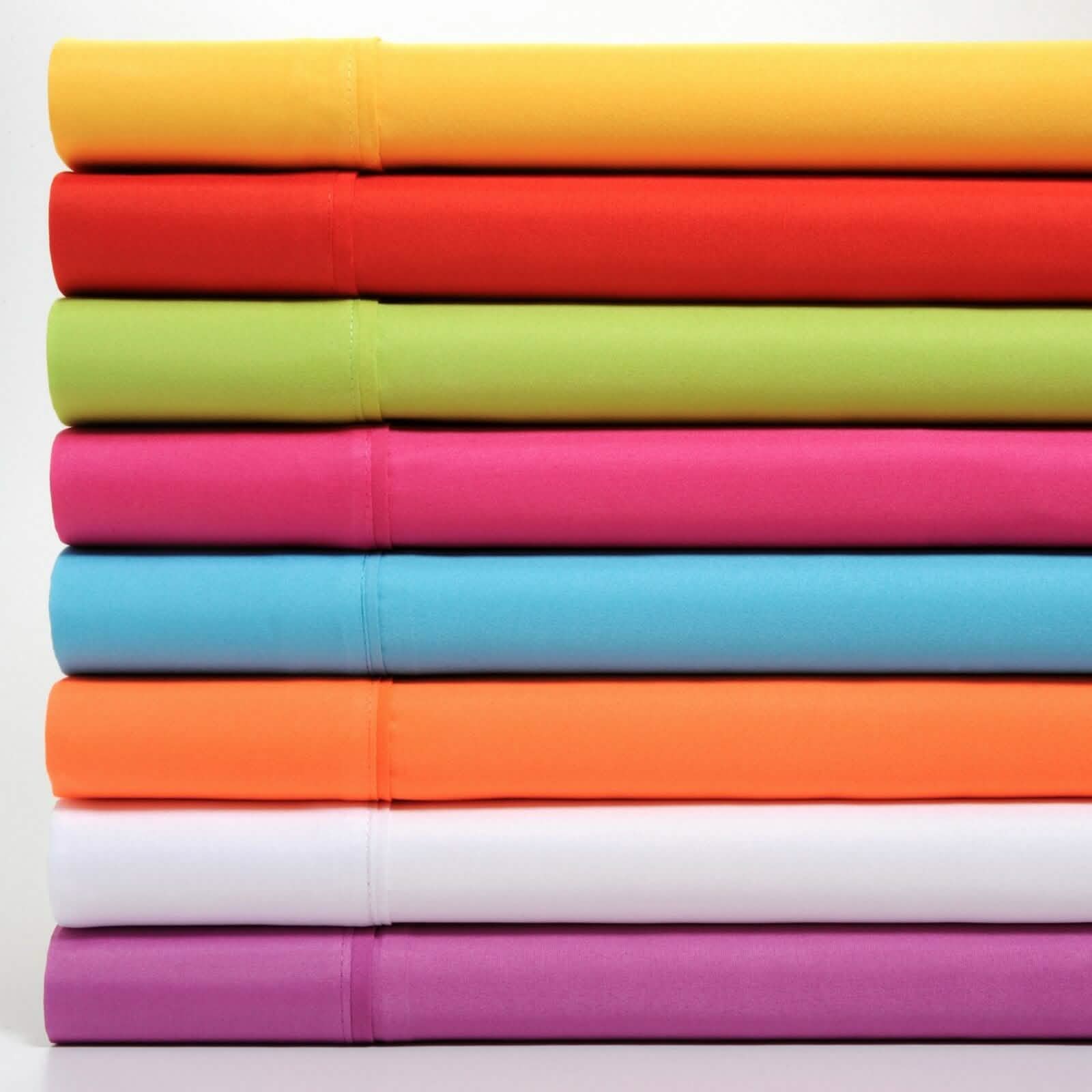 4-Pack: Premier Colorful Soft Super Bright Deep Pocket & Hypoallergenic