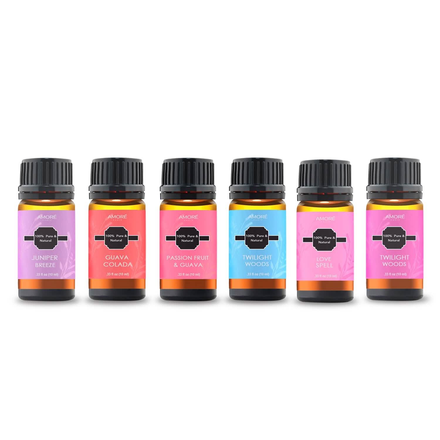6-Pack: Premium Fragrance Aromatherapy Essential Oil