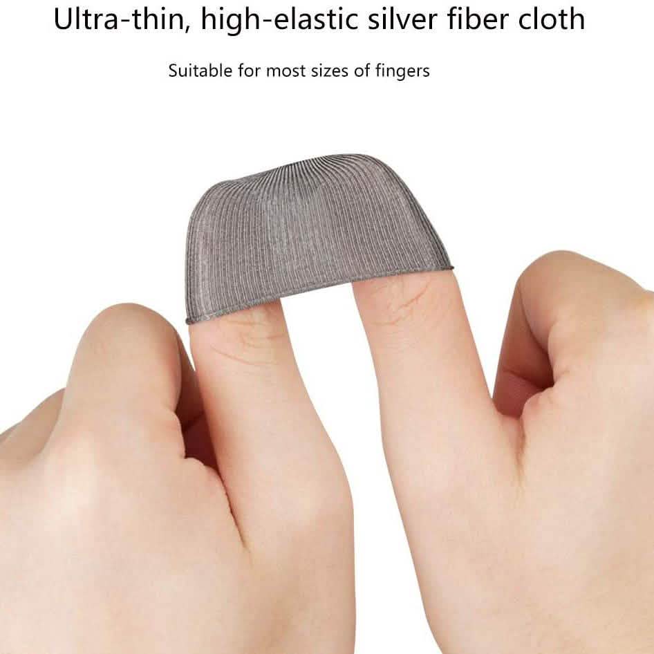 6-Pack: Pubg Mobile Finger Sleeve Anti-Sweat Breathable