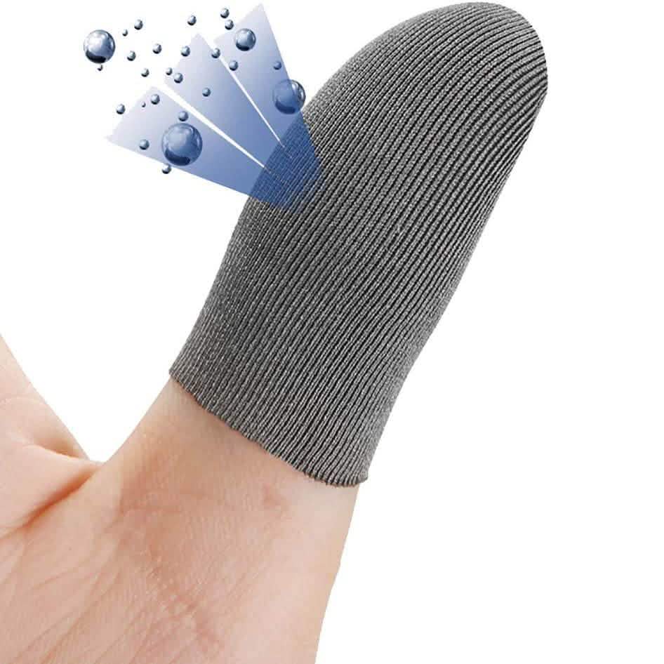 6-Pack: Pubg Mobile Finger Sleeve Anti-Sweat Breathable