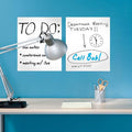 6-Pack: Removable Dry Erase Sheets with Marker