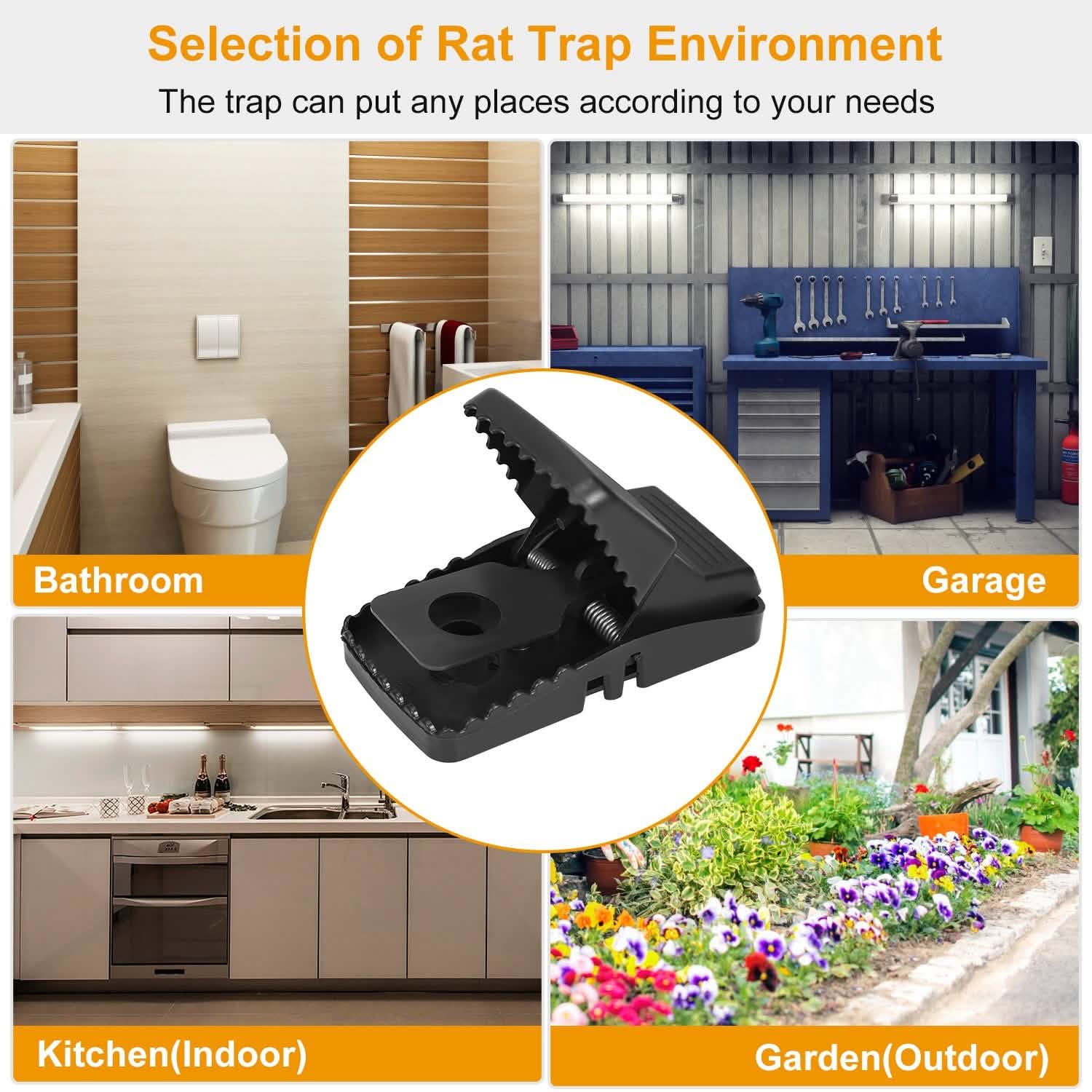 6-Pack: Reusable Mouse Trap