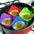 6-Pack: Silicone Egg Poachers