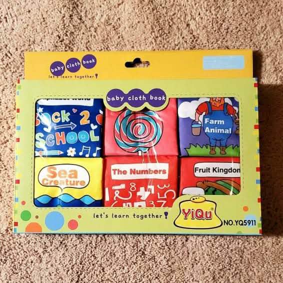 6-Pack: Smart Novelty Soft Cloth Books