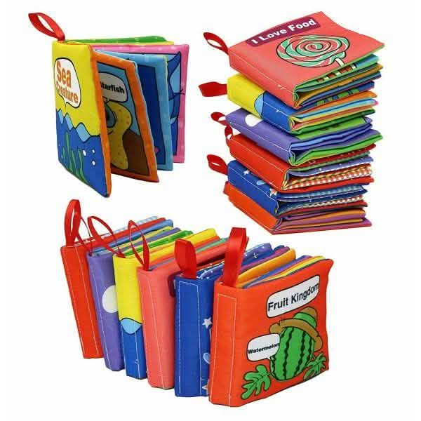 6-Pack: Smart Novelty Soft Cloth Books
