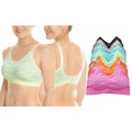 6-Pack: Wire-Free Seamless Sports Bras